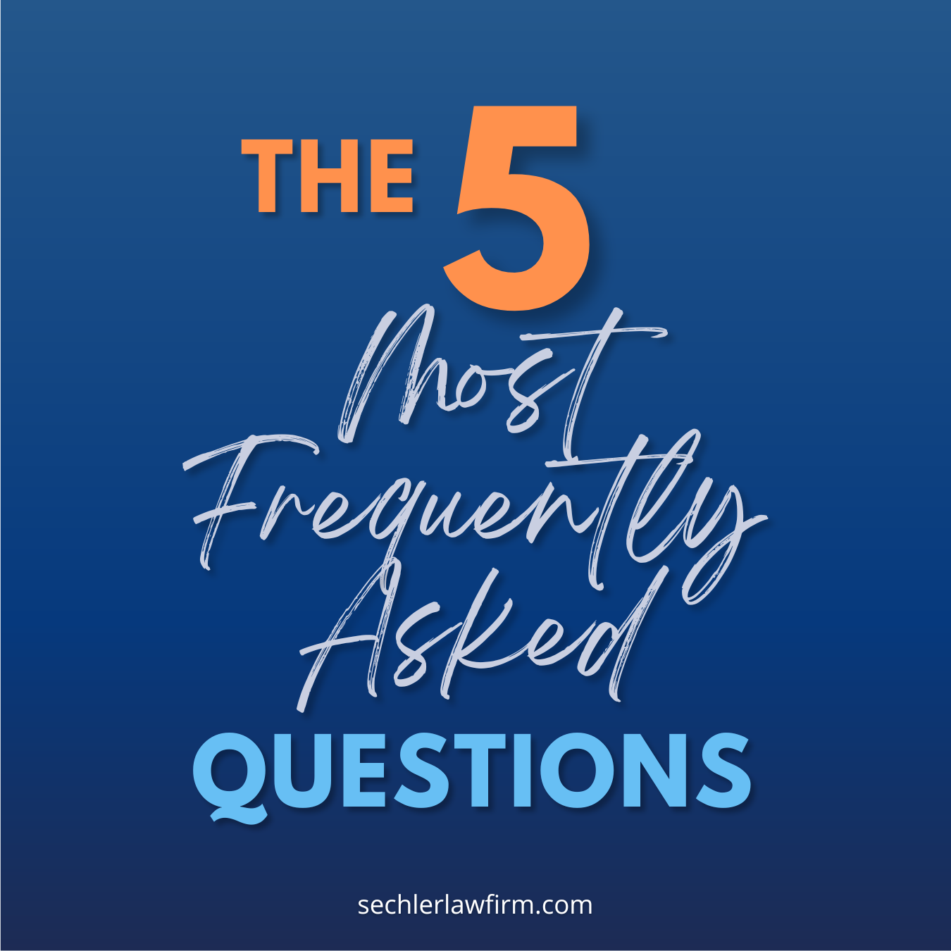The Five Questions We Are Frequently Asked